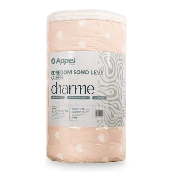 Edredom Casal Charme Sono Leve Appel Home Romance