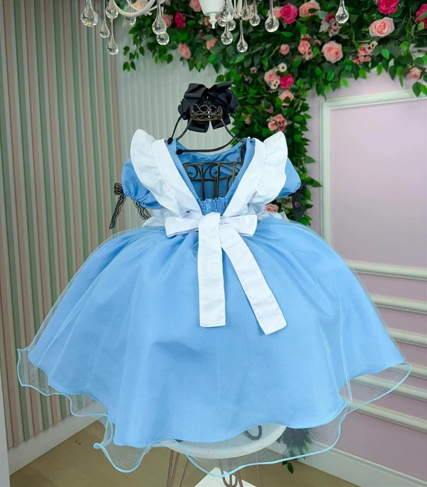 Vestido Temático Luxo - Alice no Pais das Maravilhas  