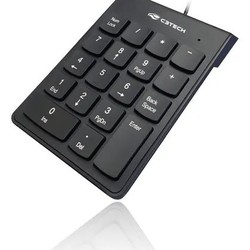 Teclado Numérico C3Tech KN-12BK USB