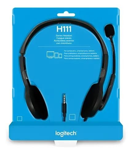 Fone de Ouvido Headset Logitech- H111 P3