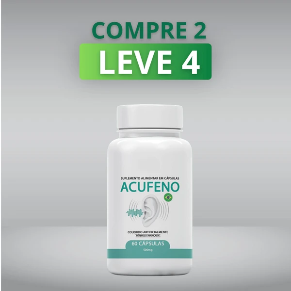 Acufeno - 10% de Desconto no Pix + Frete Grátis