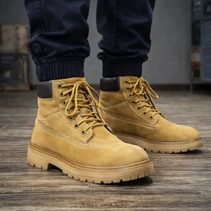 Bota Masculina Falcon de Cano Baixo e Couro Legítimo