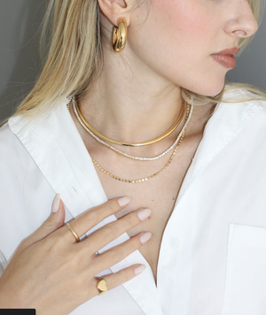 Colar Circle Dourado