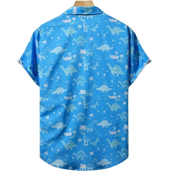 Camisa Vinser Jurassic Azul