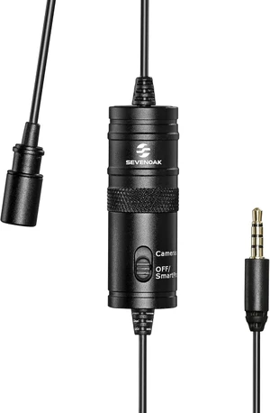 Microfone De Lapela Boya BY-M1 Condensador Omnidirecional - BY-M1