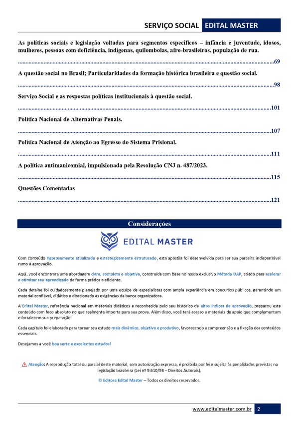 Serviço Social - Polícia Penal RS