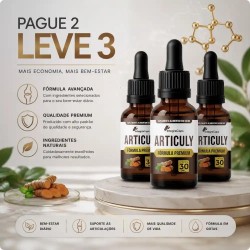 Articuly - Retome sua rotina com mais mobilidade, conforto e leveza - Oferta com 3 frascos