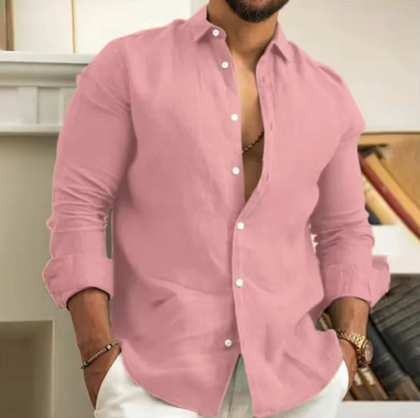 Camisa de Linho Masculina Matezzo