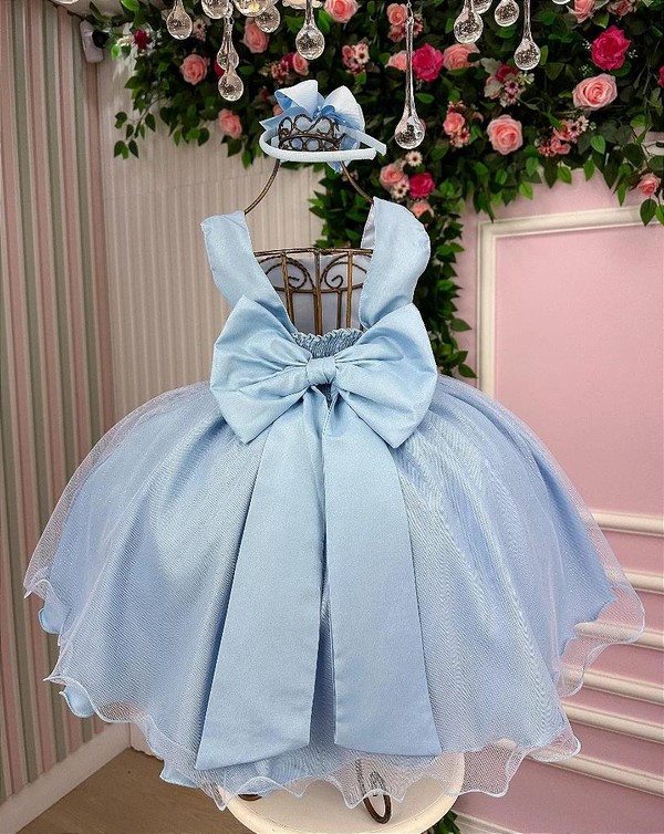 Vestido Temático Inspiração - Frozen