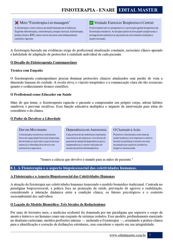 Fisioterapia ENARE 2026/2027