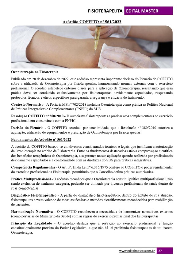 Fisioterapeuta - Embu das Artes SP