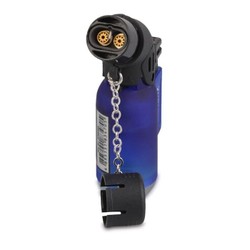 Isqueiro Maçarico Angle Double Jet Zengaz - Azul (2 Chamas)