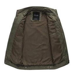Jaqueta Militar Masculina Plus Size M-6XL - Algodão e Poliéster