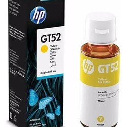 Refil de Tinta HP Amarelo - GT52