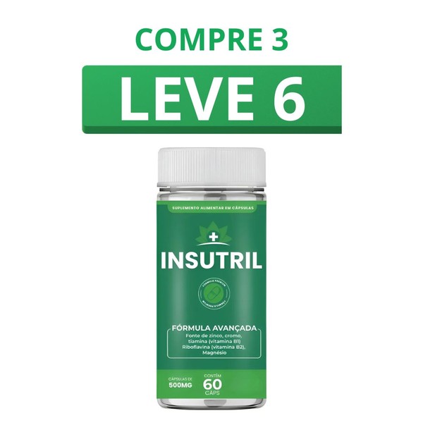 Insutril 60 Cápsulas + Frete Grátis