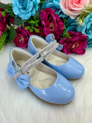 Sapatilha Flor Di MIla - Azul Claro