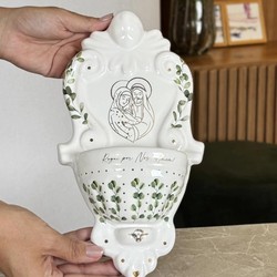Pia de água benta