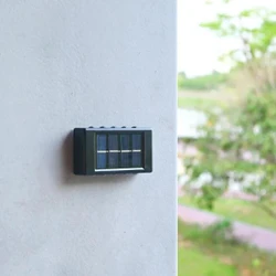 Arandela Solar de Parede para Área Externa com LED