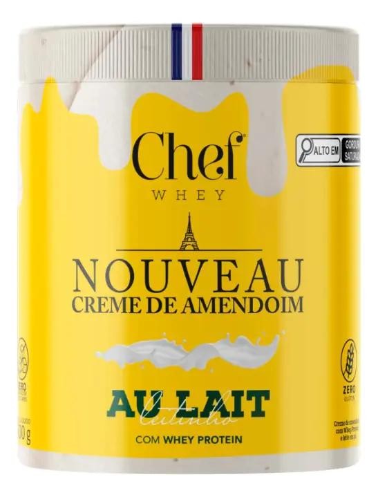 PASTA DE AMENDOIM - NOUVEAU - 600G - CHEF WHEY