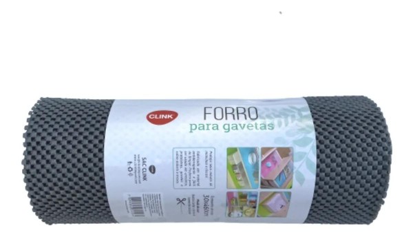 1 Rolo De 4,6mts Forro Gaveta Armário Emborrachado
