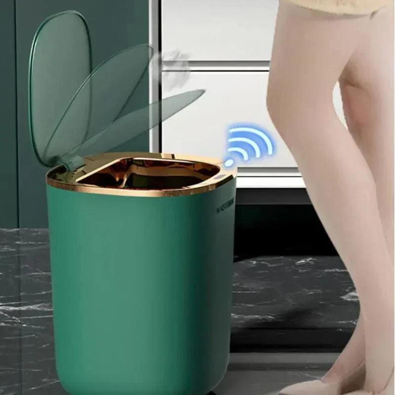Lixeira Automática com Sensor Lenogue – Mais Higiene para Banheiro e Cozinha — foto 7