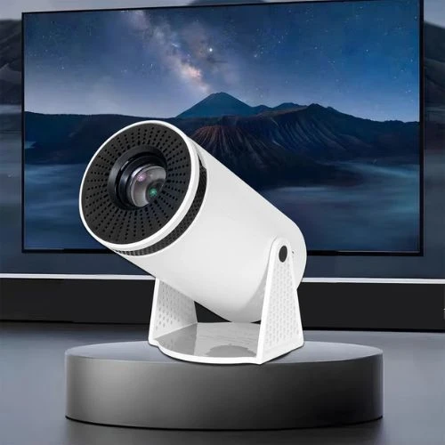 Projetor Inteligente HY300 PRO 4K Android 11 WiFi e Bluetooth