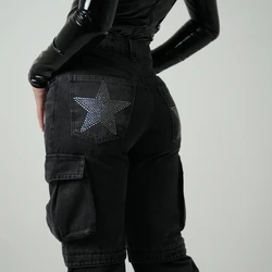 Velour Calça Cargo Star