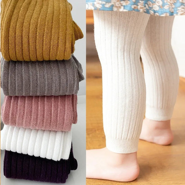 Kit Com 5 Calça Legging Infantil em Algodão