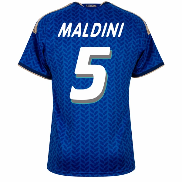Camisa Seleção Itália Home 2026/27 Maldini 5 (Personalização Retro)