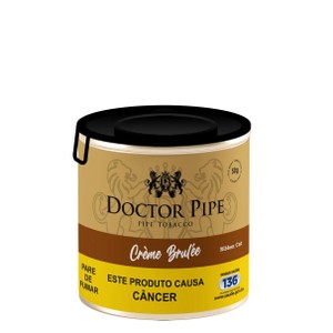 Fumo para Cachimbo Doctor Pipe Creme Brulee - Lt (50g)