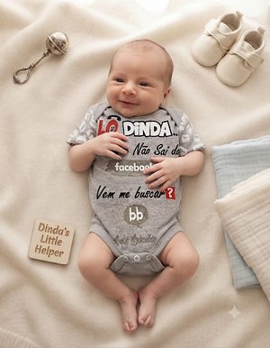 BODY ALO DINDA BEBE BRINCALHÃO