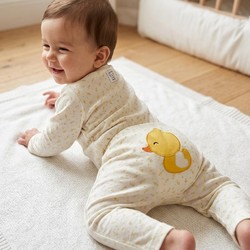CONJUNTO BODY MANGA LONGA  E CALÇA PATINHO PINGO LELÊ - 9035 