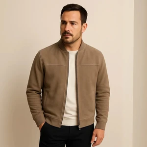 Jaqueta Masculina de Suede Old Money Matezzo