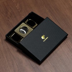 Cortador de Charutos em Metal Cohiba - Dourado