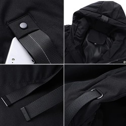 Jaqueta Puffer Masculina Alongada Celesto