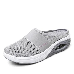 (PAGUE 1 LEVE 2 - PROMOÇÃO EXCLUSIVA) Tênis Ortopédico Com Amortecedor Antiderrapante Light Feet + BRINDE