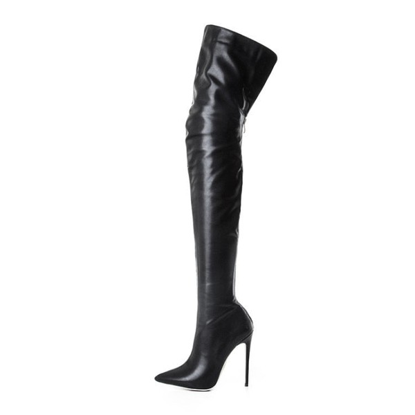 Bota de Couro Legítimo Cano Longo - Over