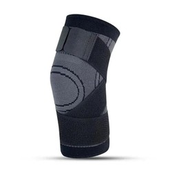 Manga de compressões de joelho com alças ajustáveis para corrida, treino e esportes durante todo o dia