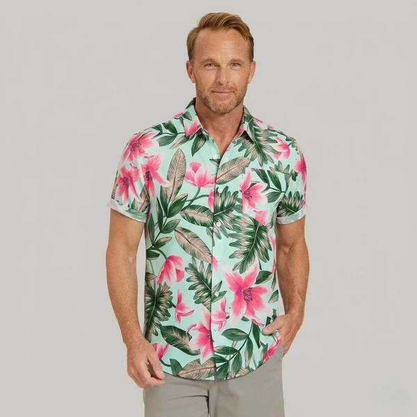 Camisa Vinser Brisa Rosa