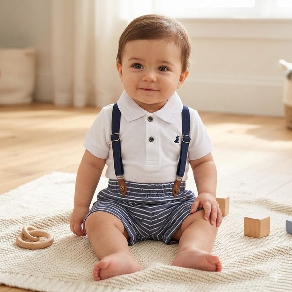 CONJUNTO BEBE PULLA BULLA MARINHO - 48673