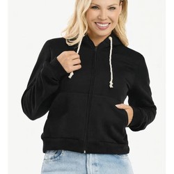 Conjunto Moletom Peluciado Basic Preto