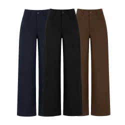 [LEVE 3 PAGUE 2] Calça Feminina Sofia em Sarja e Elastano (Leveza, beleza e muito estilo!)