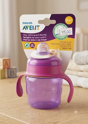 COPO AVENT LILAS E ROSA