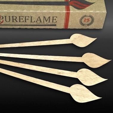 Lâminas de Cedro Pure Flame - (Caixa com 25)