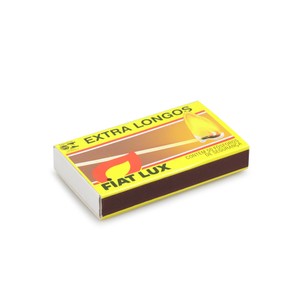 Fósforo Longo Fiat Lux para Charutos - (Caixa com 50)