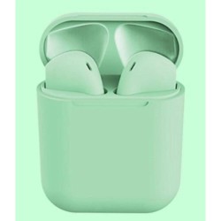 Fone de ouvido bluetooth colorido i12 com controle de toque