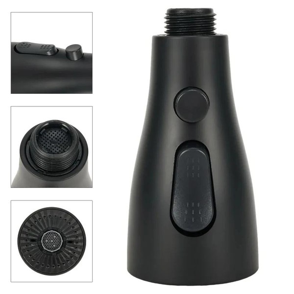 Bico pulverizador para torneira de cozinha, 3 modos, abs, economia de água, pia do banheiro, chuveiro, cabeça de spray para conexão de 1/2