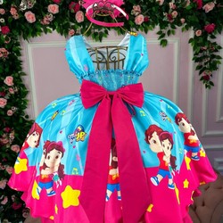 Vestido Temático - Maria Clara e JP 