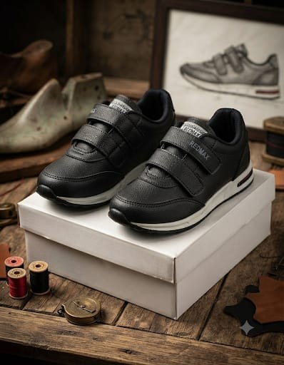 TENIS COLLEGE STYLE REDMAX PRETO 5705003