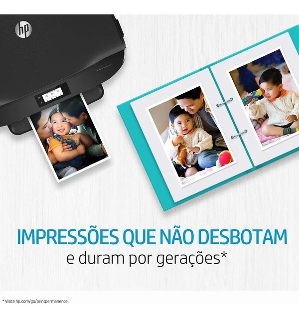 Refil de Tinta HP Azul Ciano - GT52